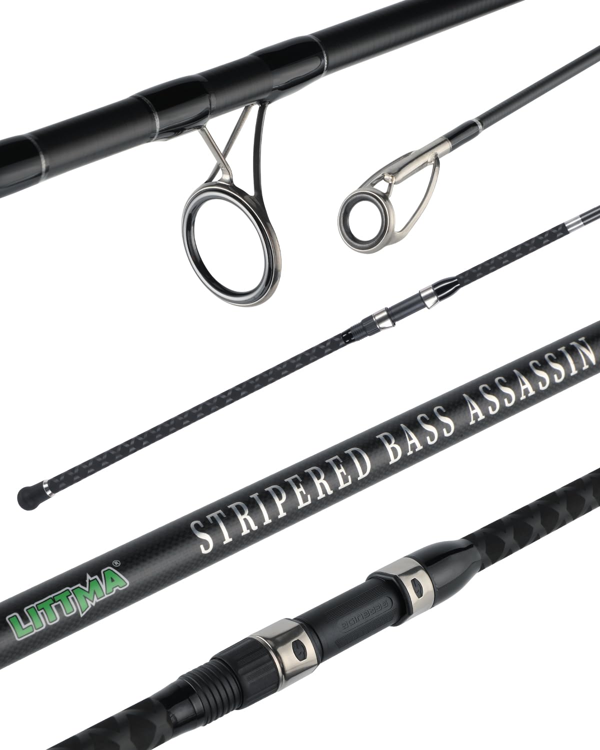 LITTMA Striped Bass Assassin Fishing Rod Surf Spinning Rod