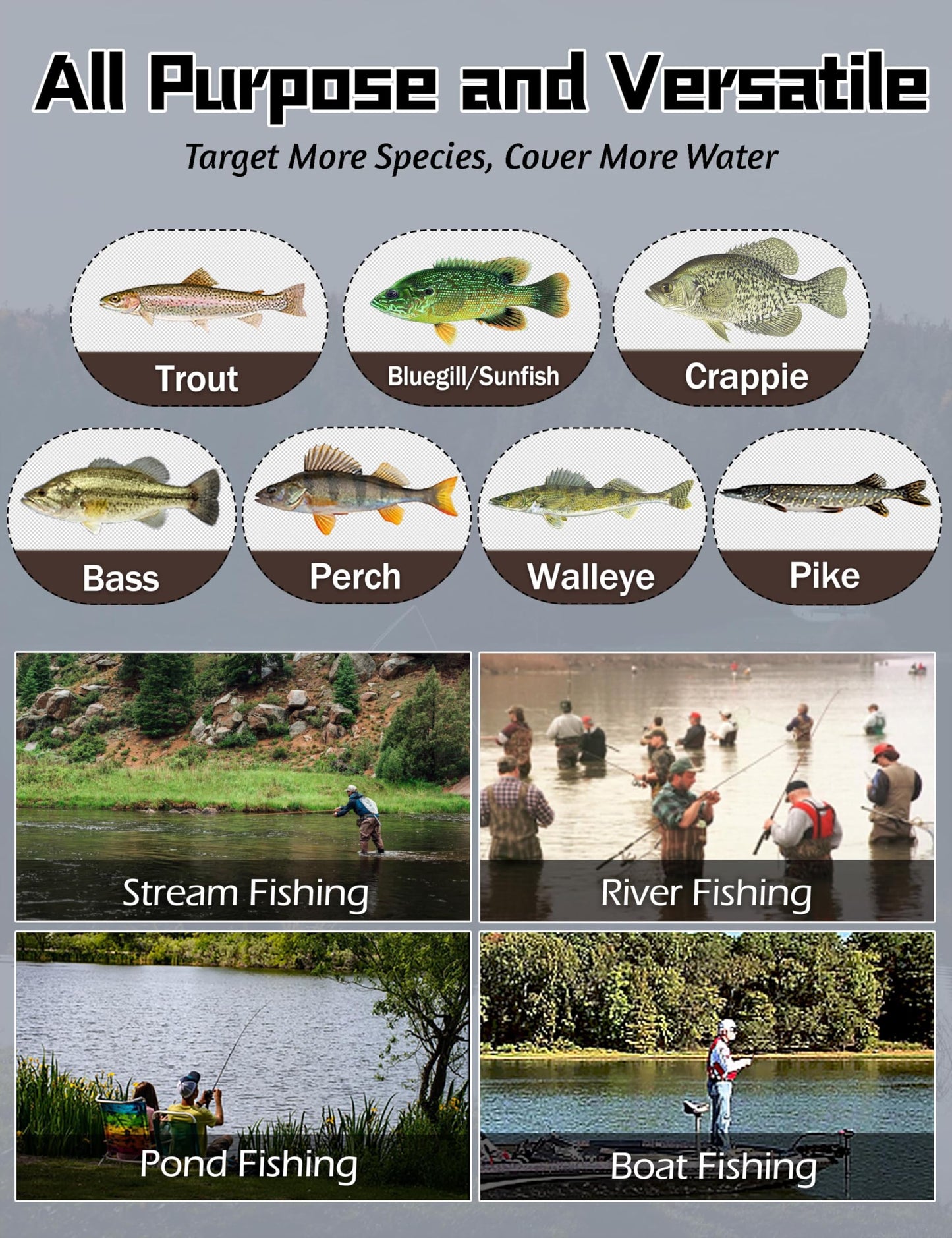 LITTMA TROUT&PANFISH Ultralight Fishing Rod