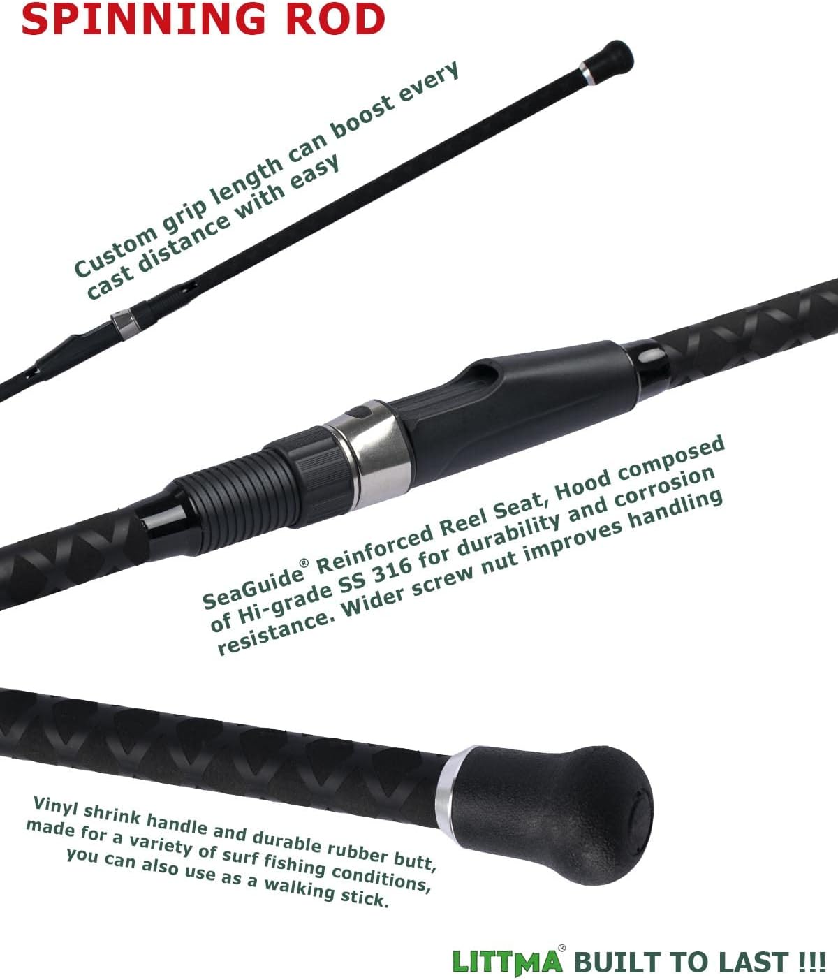 LITTMA Over The Bar (Spinning Rod) - LittmaFishingUSA